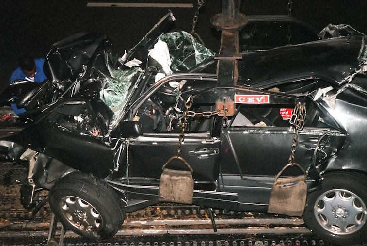 The car Princess Diana was in at the time of her death