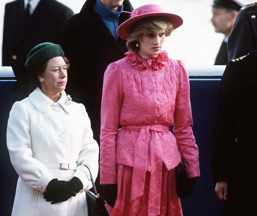Princess Margaret, Sarah Ferguson, and Princess Diana
