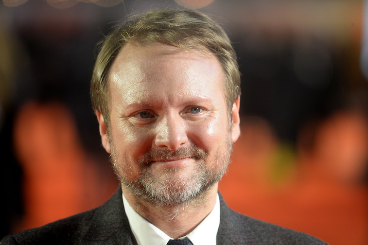 Rian Johnson on the red carpet