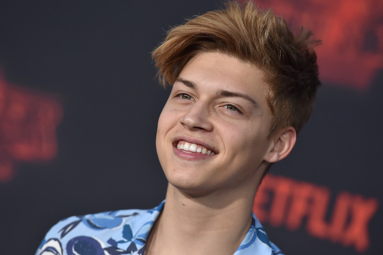 Ricky Garcia on the red carpet