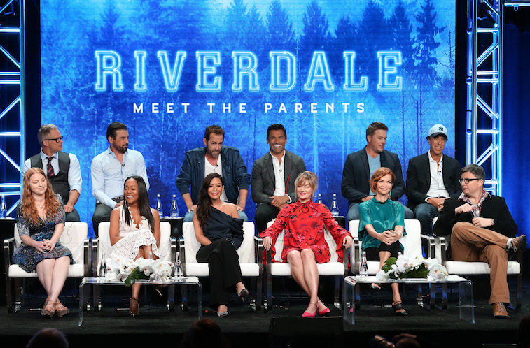 The Riverdale cast onstage