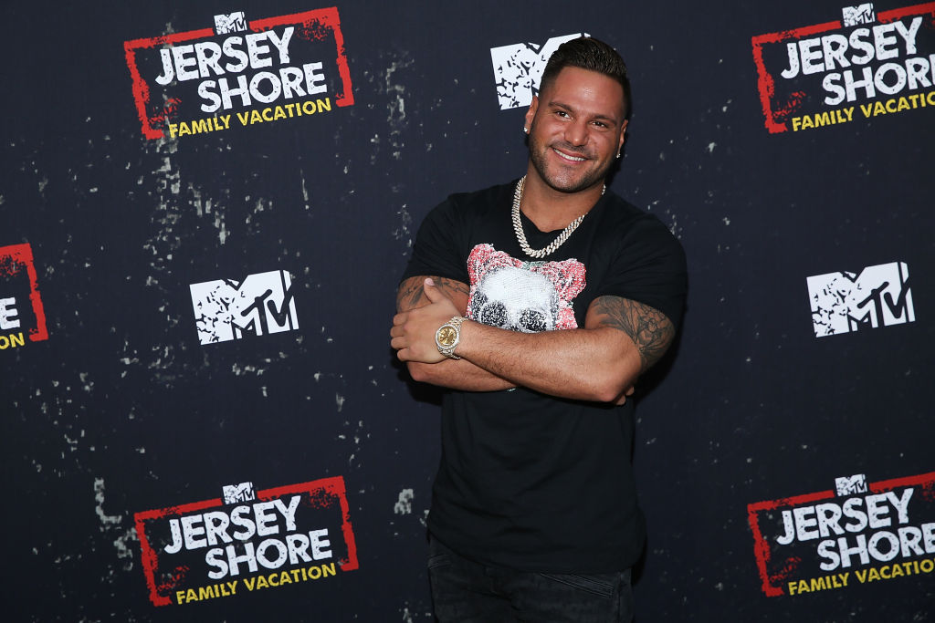 Ronnie Ortiz-Magro attends the 'Jersey Shore Family Vacation' Global Premiere