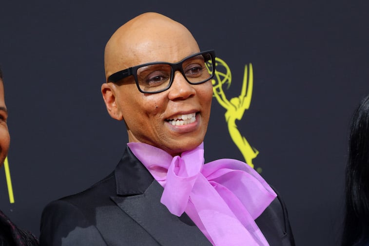 RuPaul on the red carpet