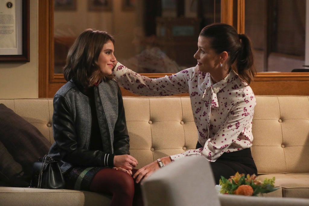 Sami Gayle and Bridget Moynahan on Blue Bloods | Craig Blankenhorn/CBS via Getty Images