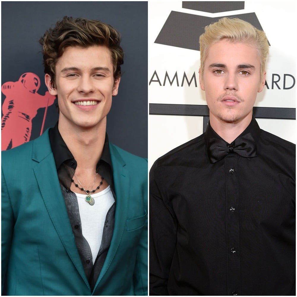Shawn Mendes and Justin Bieber