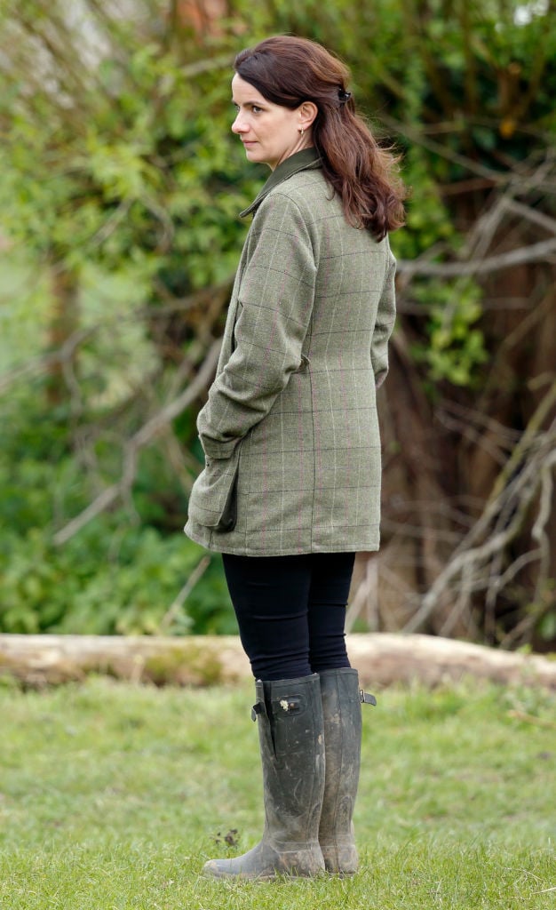 Sophie Agnew (assistant to Catherine, Duchess of Cambridge's Private Secretary) accompanies The Duchess as she visits Farms for City Children