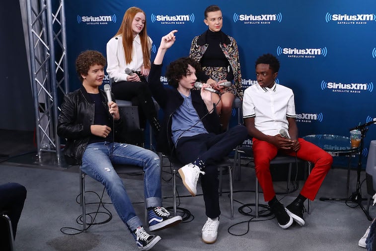 The cast of Stranger Things talks with Entertainment Weekly