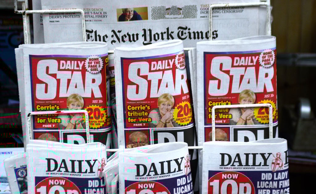 UK tabloids
