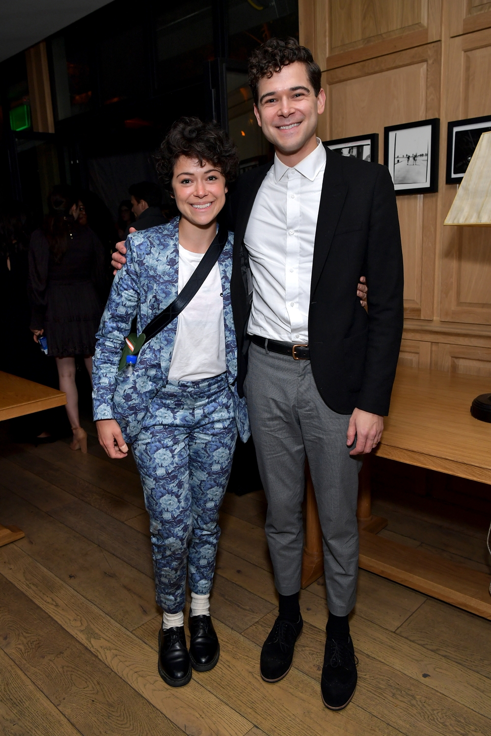 Tatiana and Daniel Maslany