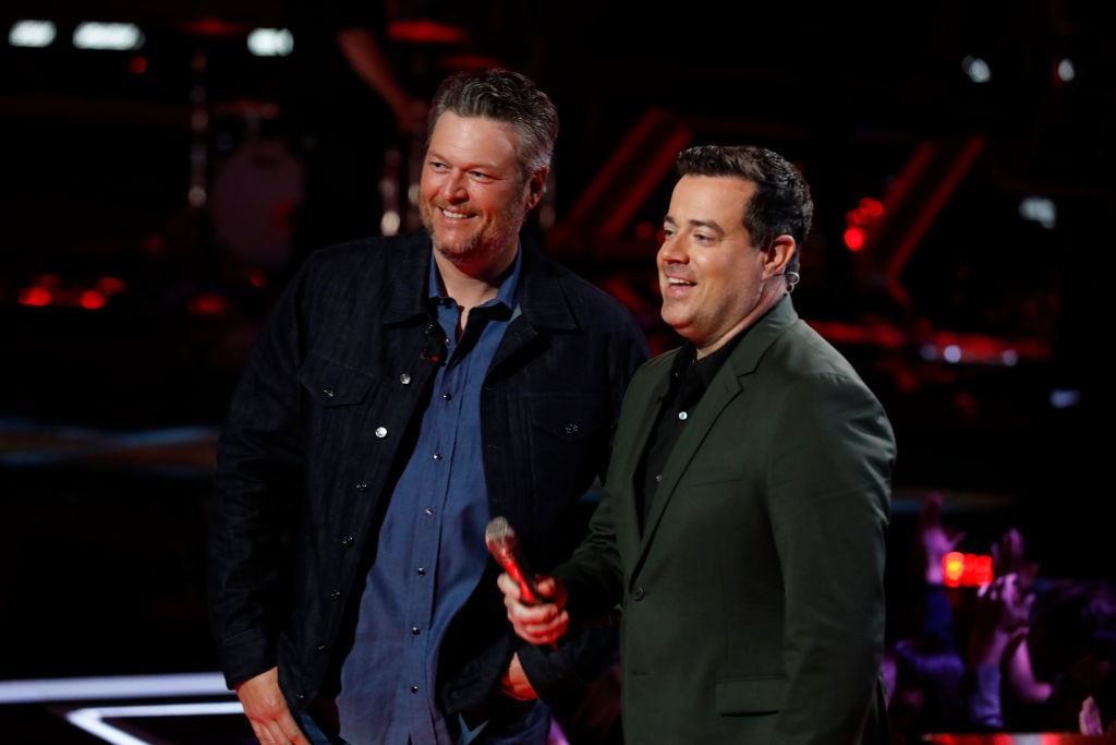 Blake Shelton, Carson Daly on 'The Voice'