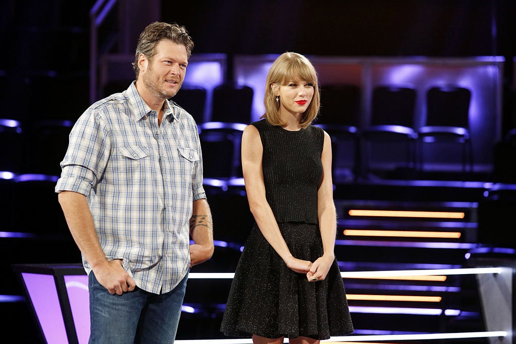 Blake Shelton and Taylor Swift on 'The Voice