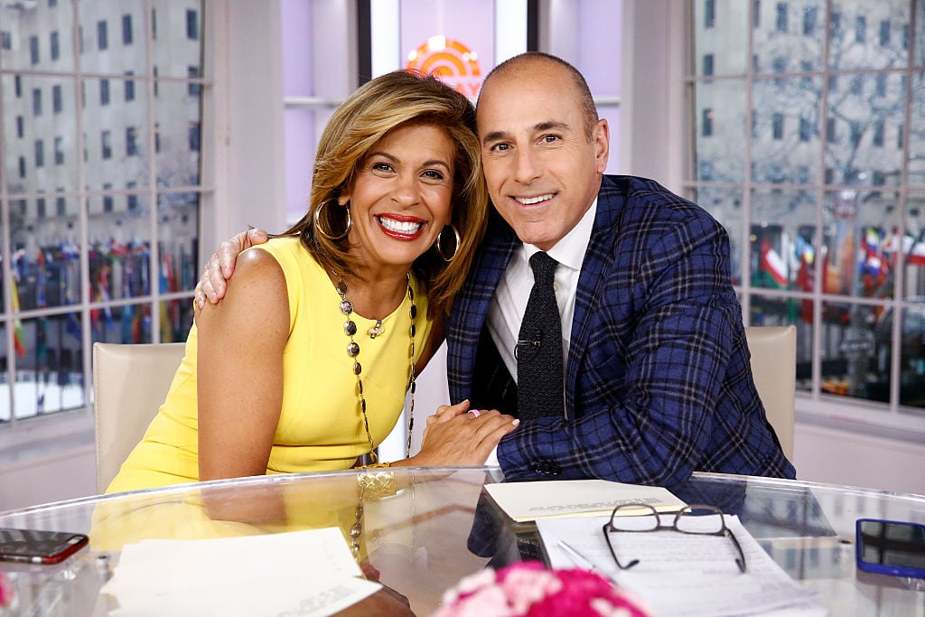 Today Hoda Kotb Matt Lauer