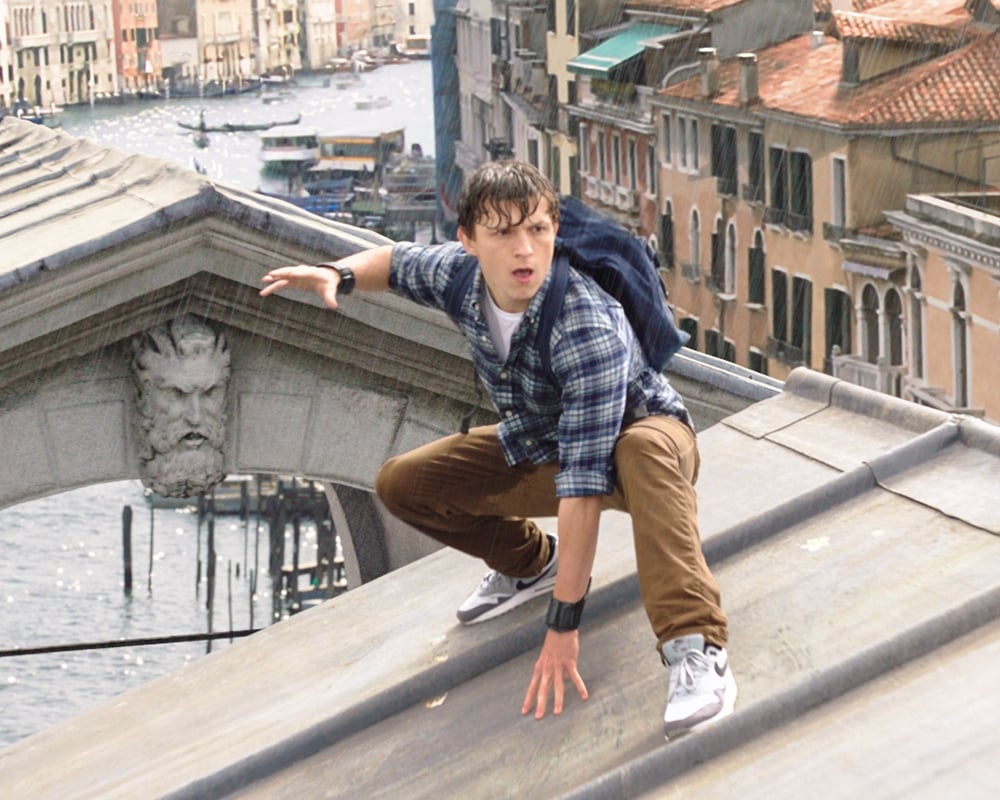 Tom Holland in Spider-Man: Far From Home
