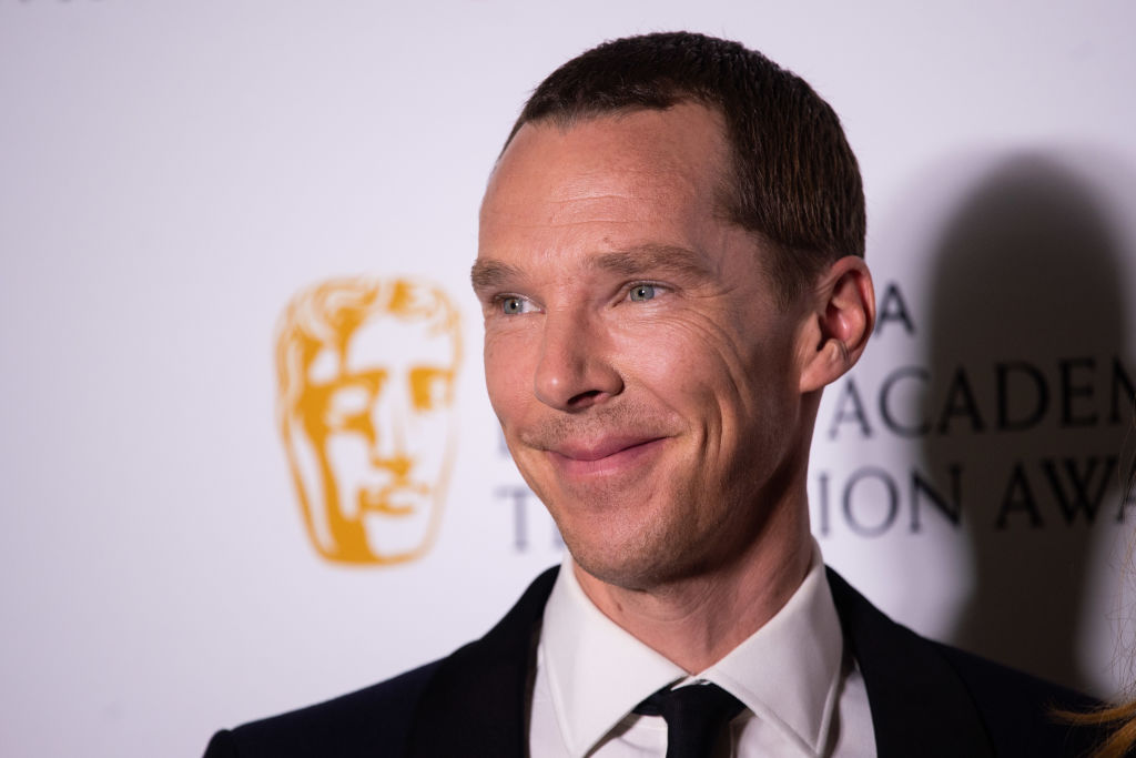 Benedict Cumberbatch attends the Virgin Media Bafta TV Awards 2019.