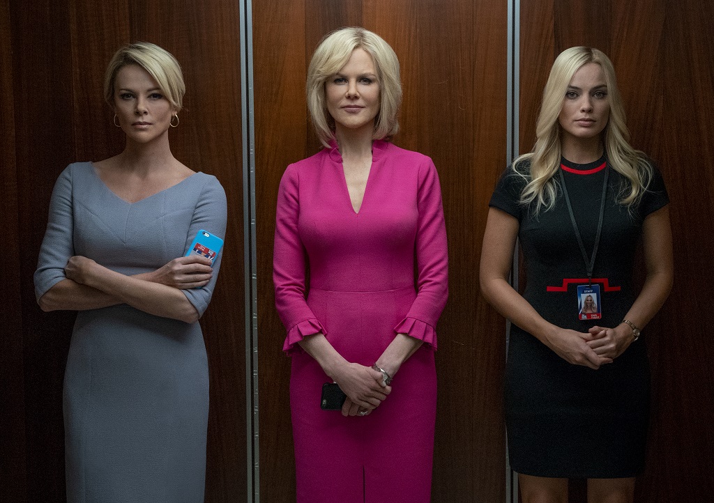 Charlize Theron, Nicole Kidman, and Margot Robbie in Bombshell