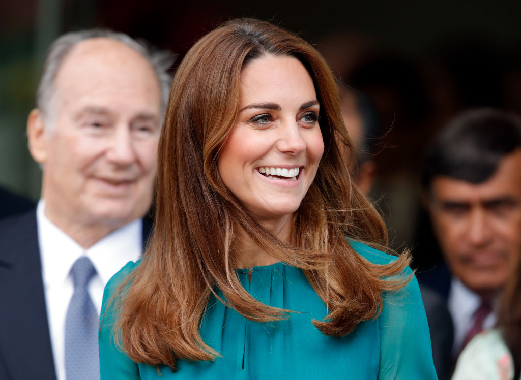 Kate Middleton visits the Aga Khan Centre.
