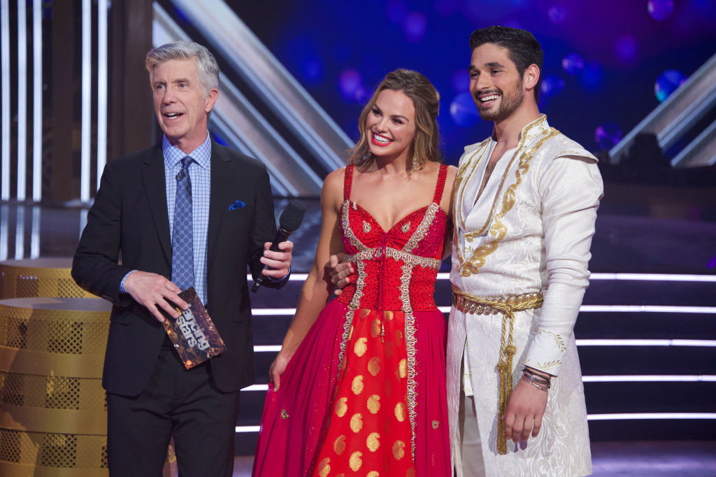 Hannah Brown and her partner on 'Dancing With The Stars.'