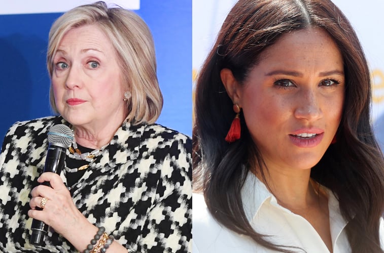 Hillary Clinton and Meghan Markle