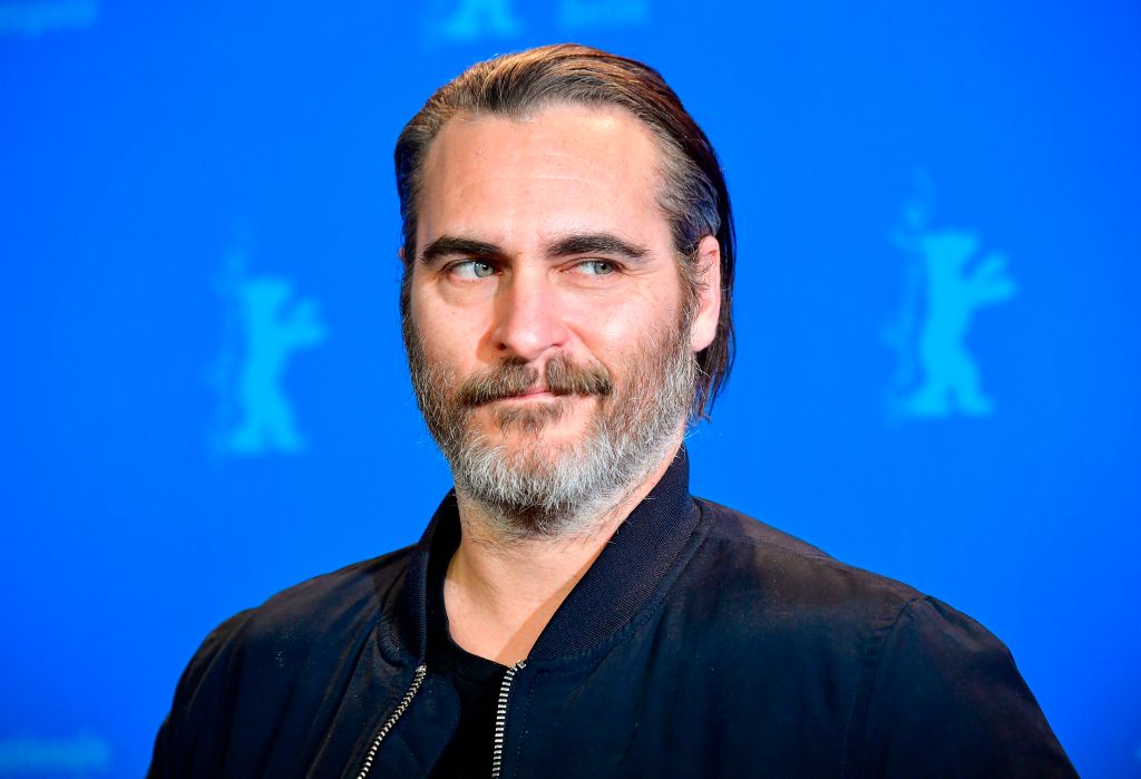 Joaquin Phoenix poses during the photo call for the film "Don't Worry, He Won't Get Far on Foot."