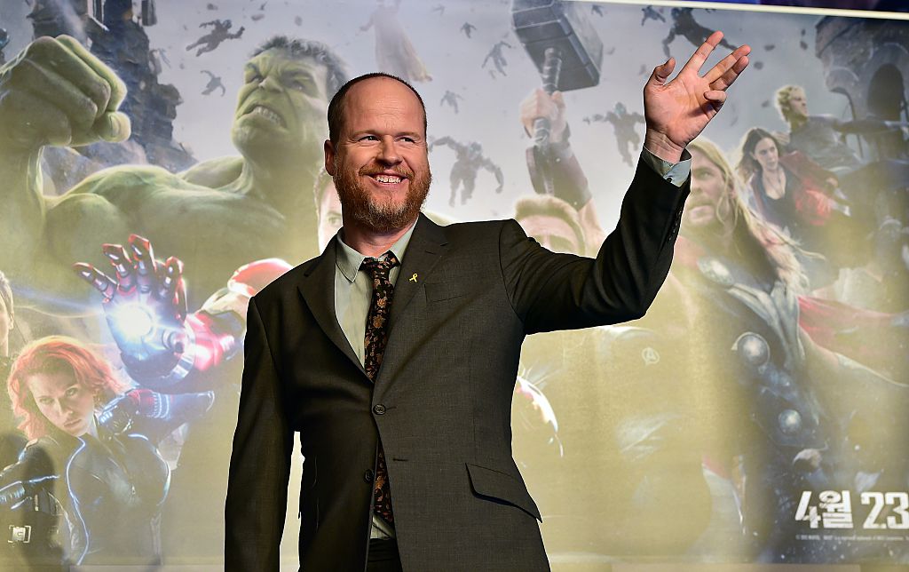 Joss Whedon promoting Marvel's "Avengers: Age Of Ultron" in Seoul on April 17, 2015.