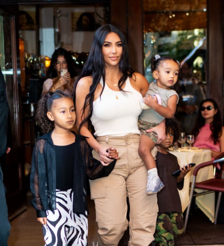 Kim Kardashian West and kids