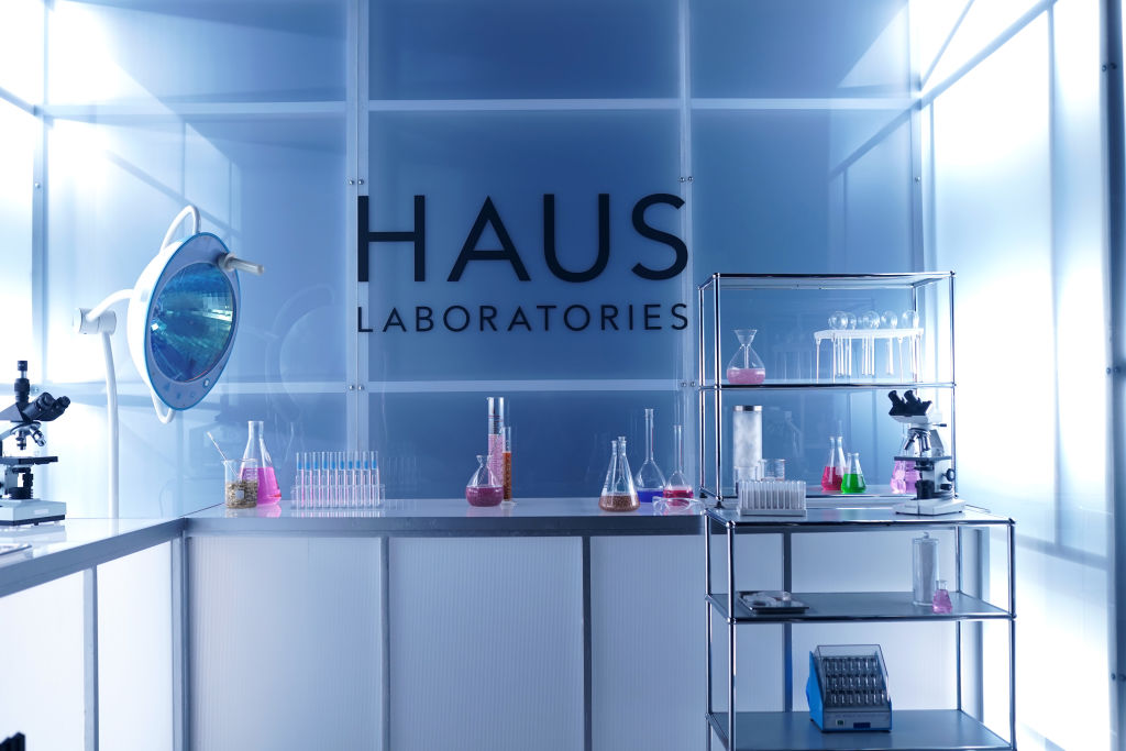 Lady Gaga celebrates the launch of Haus Laboratories.
