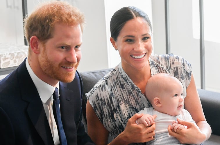 Prince Harry, Meghan Markle, and baby Archie