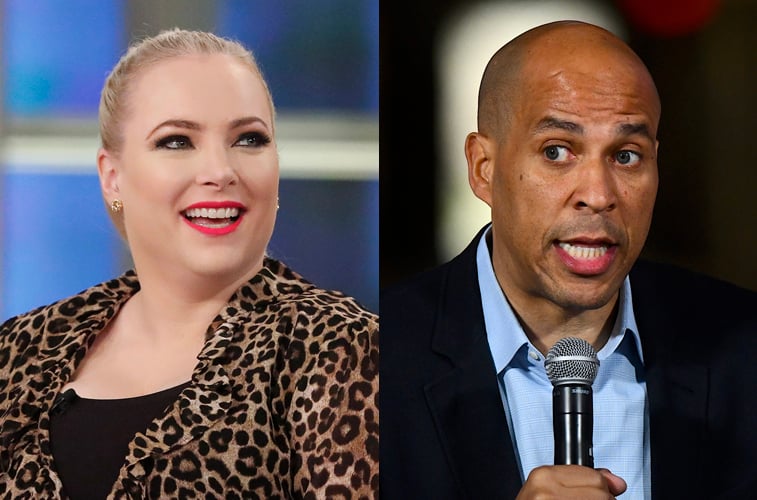 Meghan McCain and Cory Booker