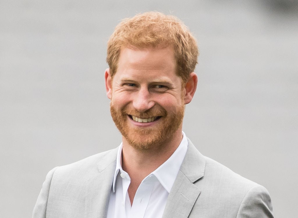 Prince Harry visits Croke Park.