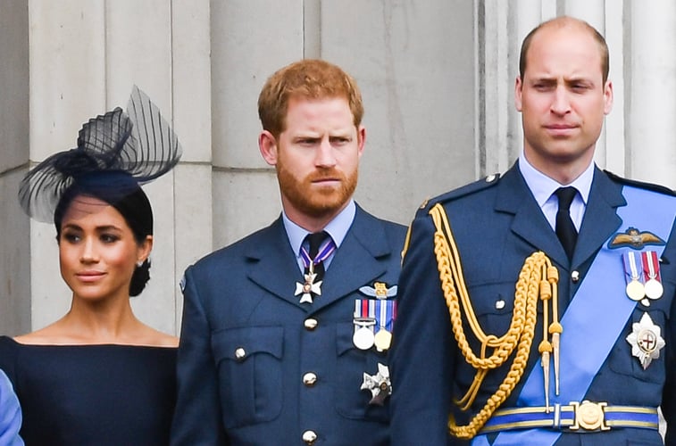Meghan Markle, Prince Harry, and Prince William