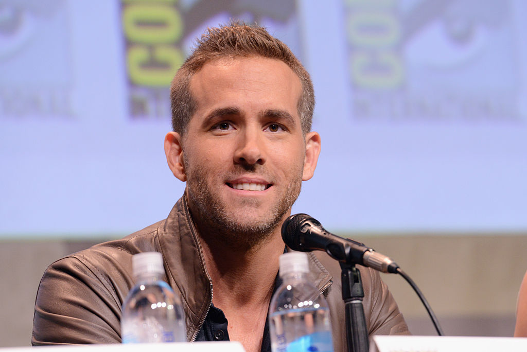 Ryan Reynolds of 'Deadpool' speaks onstage at the 20th Century FOX panel during Comic-Con International 2015.