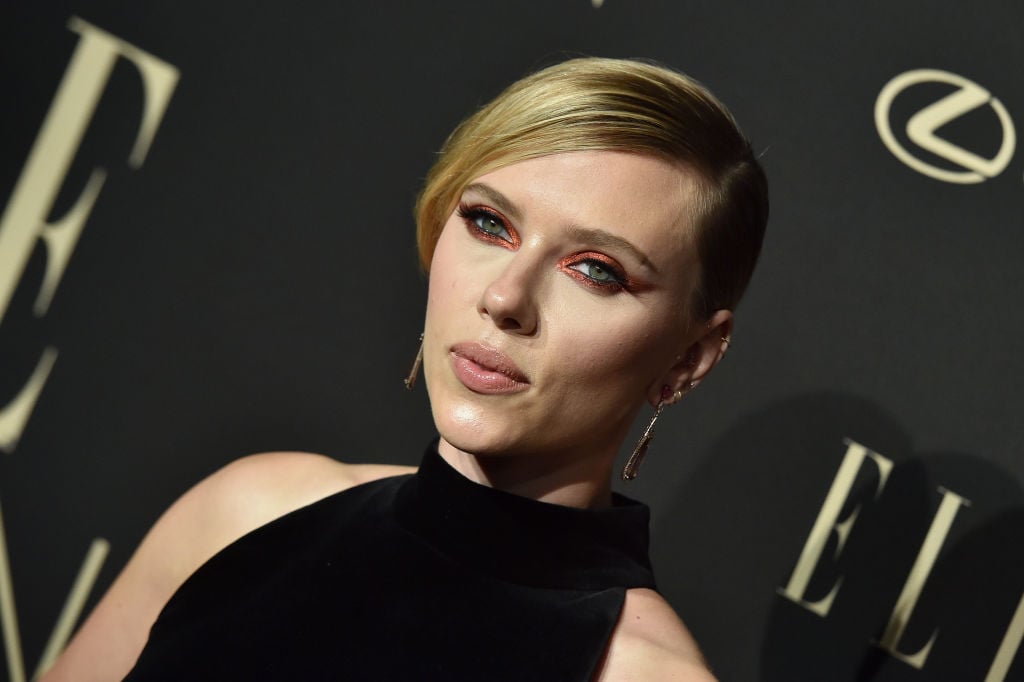 Scarlett Johansson attends the 2019 ELLE Women In Hollywood.