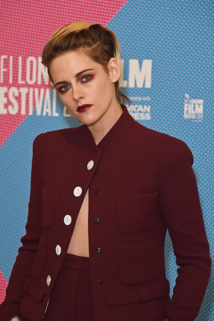 Kristen Stewart on the red carpet at BFI London Film Festival.