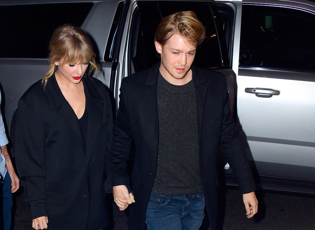 Taylor Swift and Joe Alwyn at Zuma restaurant on October 6, 2019 in New York City.
