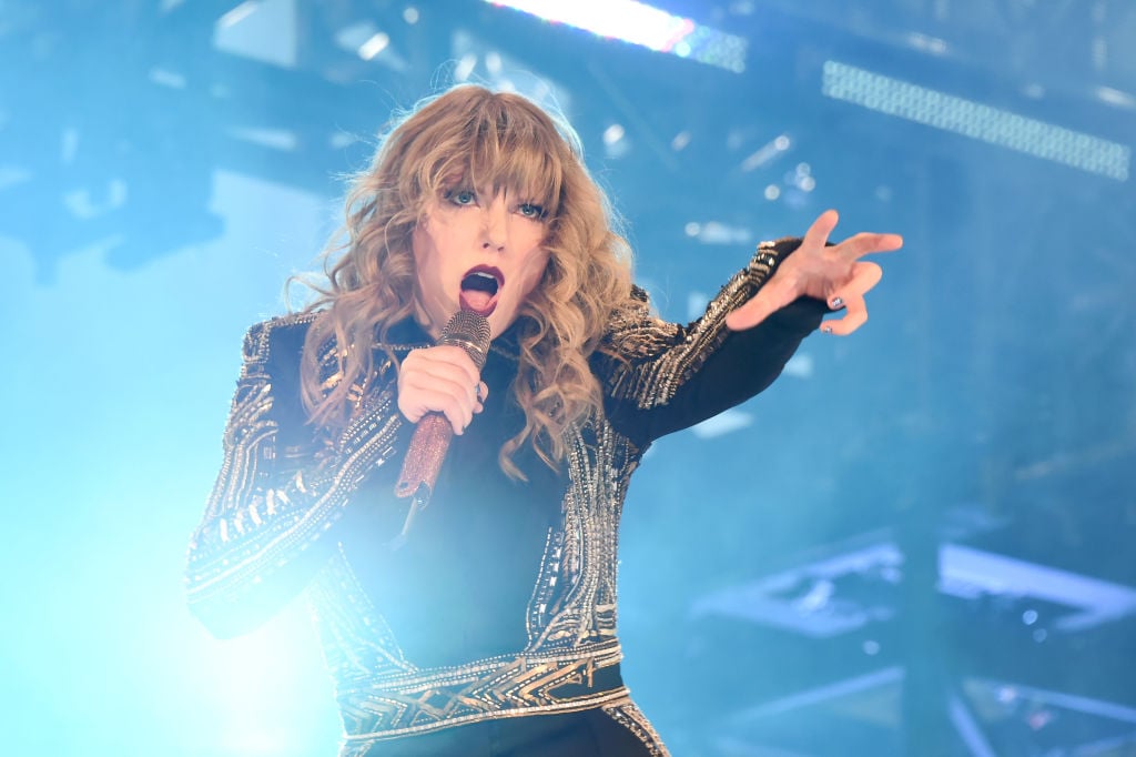 Taylor Swift performs her Reputation Stadium Tour on November 20, 2018 in Tokyo, Japan.