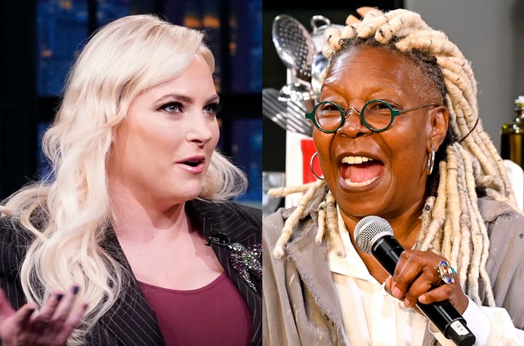 Meghan McCain and Whoopi Goldberg