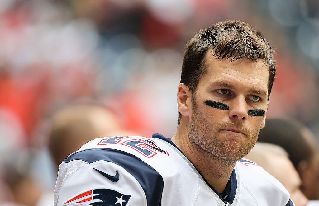 Tom Brady during a football game.