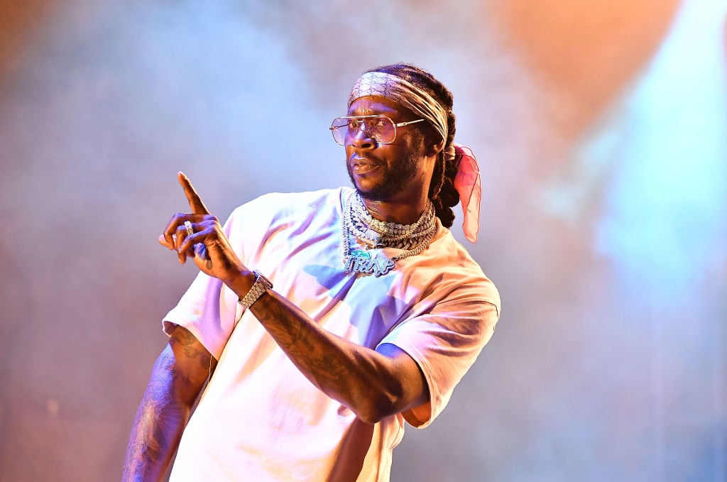 Rapper 2 Chainz performs onstage.
