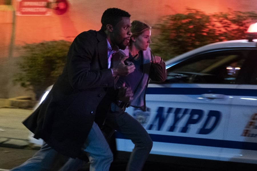 Chadwick Boseman and Sienna Miller are blue bloods in New York