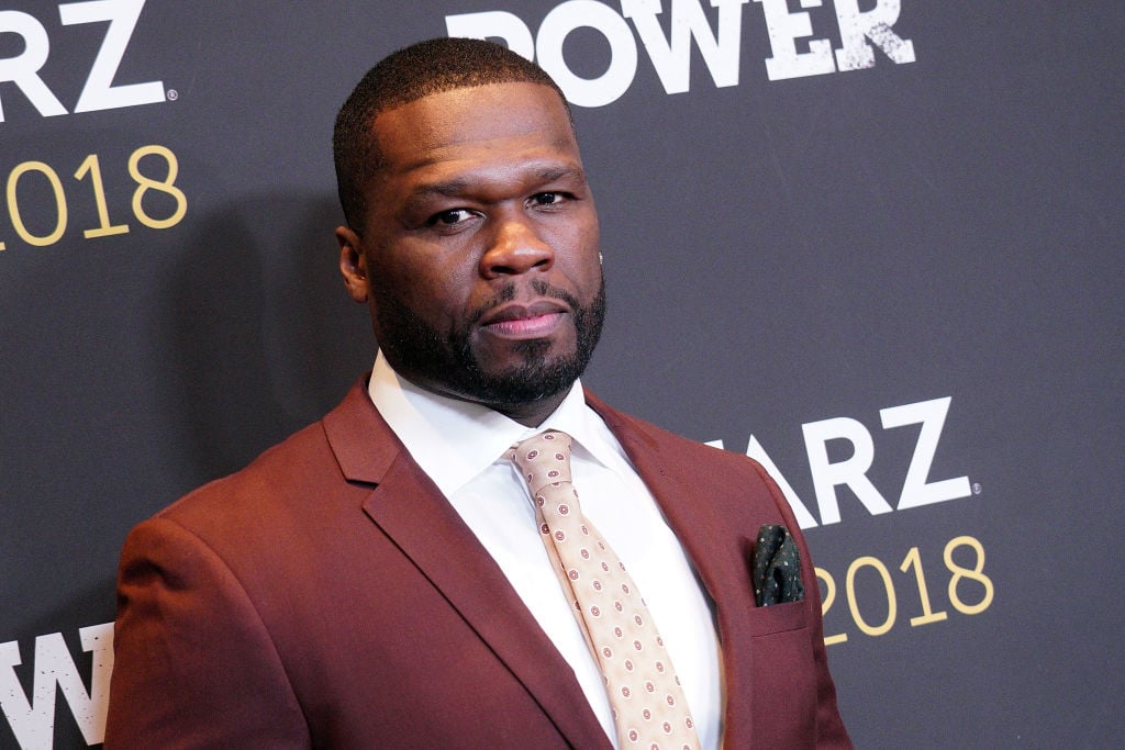 50 Cent on the red carpet