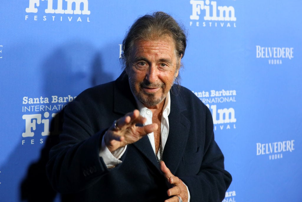 Al Pacino at the Santa Barbara International Film Festival