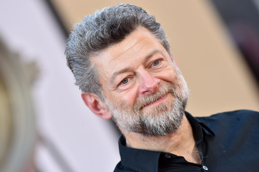 Andy Serkis on the red carpet
