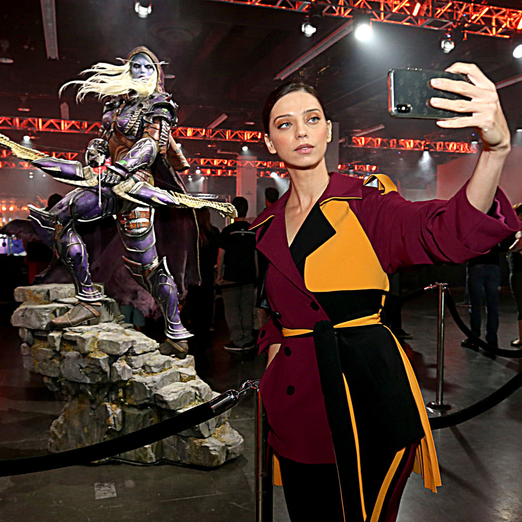 Angela Sarafayan at BlizzCon