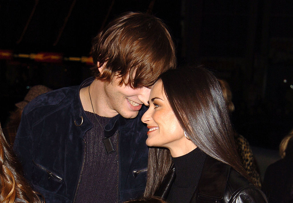 Ashton Kutcher and Demi Moore