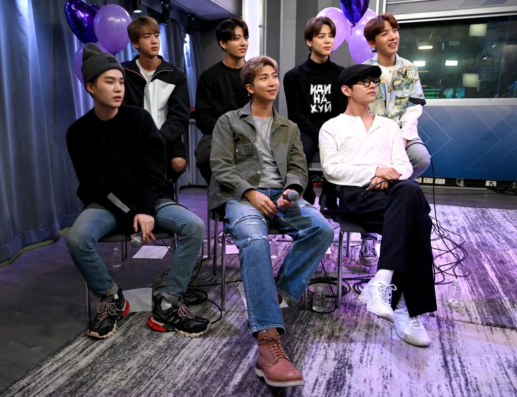 BTS visits "The Morning Mash Up" on SiriusXM