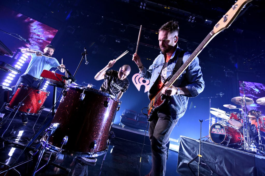 Kyle Simmons, Dan Smith, and Will Farquarson of Bastille
