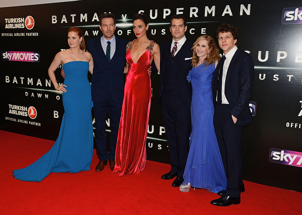 The cast of 'Batman v Superman: Dawn of Justice'