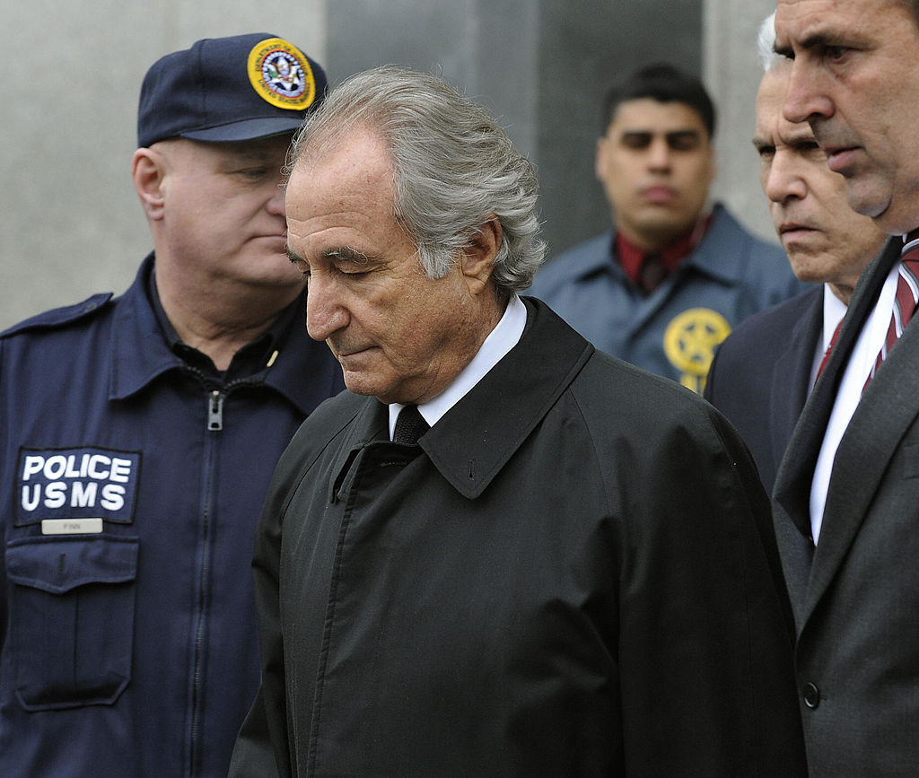 Bernard Madoff leaves US Federal Court after a hearing on March 10, 2009