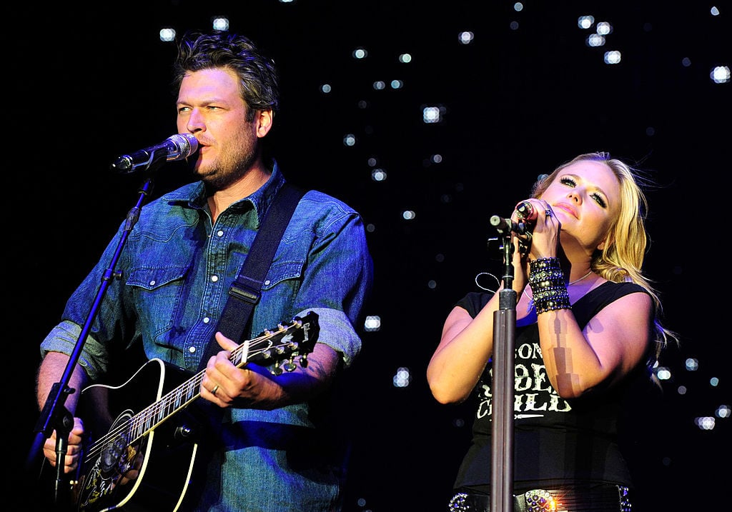 Blake Shelton and Miranda Lambert