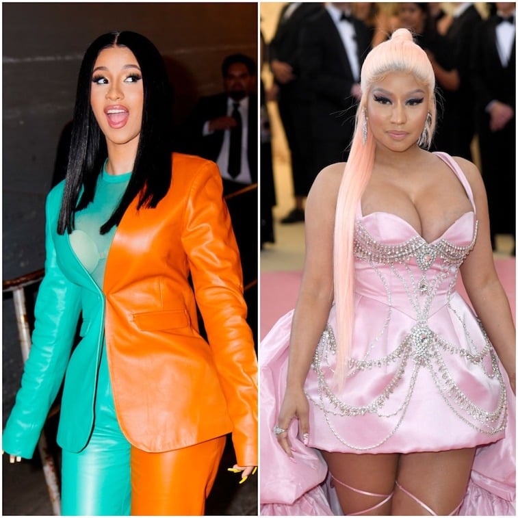 Cardi B and Nicki Minaj